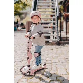   Scoot and Ride Védőfelszerelés Térd és könyök - Rose - XXS méret