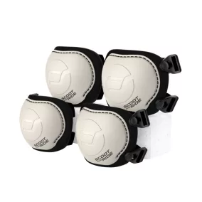   Scoot and Ride Védőfelszerelés Térd és könyök - Ash - XXS méret