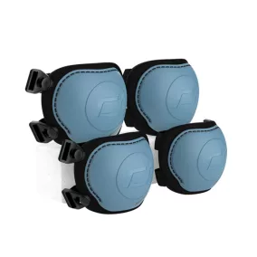   Scoot and Ride Védőfelszerelés Térd és könyök - Steel - S méret