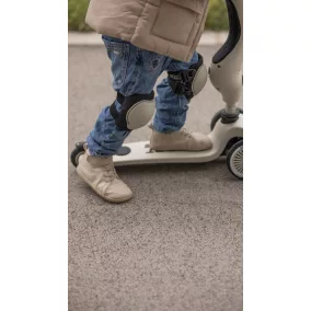   Scoot and Ride Védőfelszerelés Térd és könyök - Ash - S méret