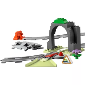   LEGO DUPLO Town 10425 Vonatalagút és sínek kiegészítő szett