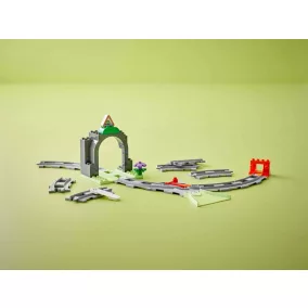   LEGO DUPLO Town 10425 Vonatalagút és sínek kiegészítő szett