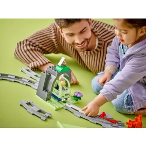   LEGO DUPLO Town 10425 Vonatalagút és sínek kiegészítő szett