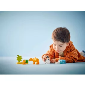  LEGO DUPLO Town 10442 Állatcsaládok a vadvilágban: Pingvinek és oroszlánok