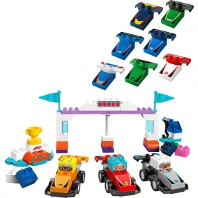 LEGO DUPLO Town 10445 F1® versenyautók és pilóták