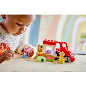 LEGO DUPLO Peppa Pig 10468 Traktor és piac