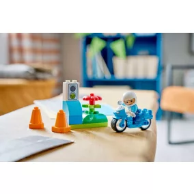 LEGO DUPLO Town 10471 Kék rendőrségi motorkerékpár