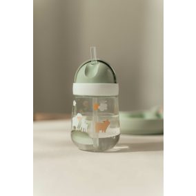 Little Dutch szívószálas pohár - Little Farm