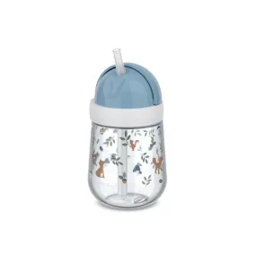 Little Dutch szívószálas pohár 300 ml - forest friends