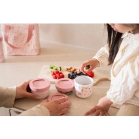   Little Dutch gyerek snack box készlet 3 db-os - Fairy Garden