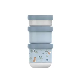   Little Dutch gyerek snack box készlet 3 db-os - Forest Friends