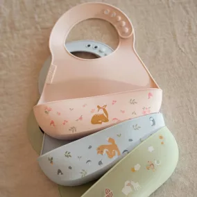 Little Dutch szilikon előke - Forest Friends