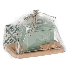 Maileg Mini kenyértartó késsel és vágódeszkával