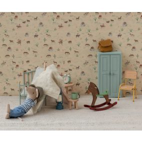 Maileg Mini hintaló egérkéknek - Barna