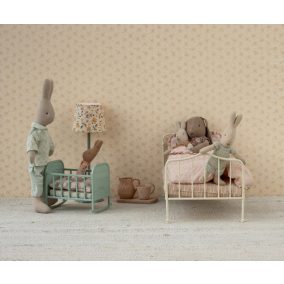 Maileg Mini bölcső - Menta