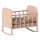 Maileg Mini bölcső - Light pink