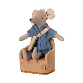 Maileg Egér fotel - Púder