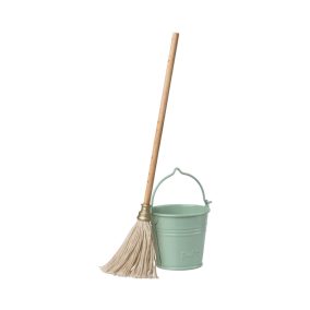 Maileg Miniatűr vödör és felmosó