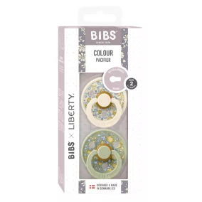BIBS x Liberty 2-es szett Eloise Méz/Zsálya