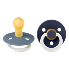 BIBS 2-es szett esti páva-esti tintakék