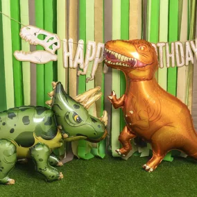 T-Rex dínó fólia lufi XL