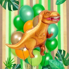 T-Rex dínó fólia lufi XL