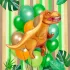 T-Rex dínó fólia lufi XL
