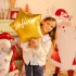 Rózsaszín rénszarvasos hajpánt irizáló díszítéssel