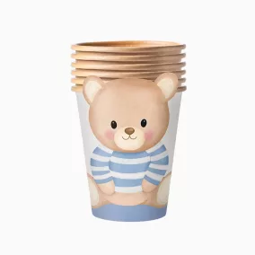 Macis papírpohár 270 ml - Baby Blue 6 db-os