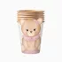 Macis papírpohár 270 ml - Baby Pink 6 db-os