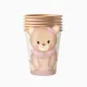 Macis papírpohár 270 ml - Baby Pink 6 db-os