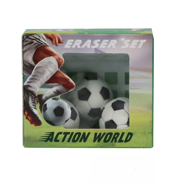 Action World focis radírkészlet