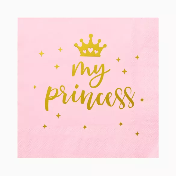 My Princess kétrétegű papírszalvéta - 12 db