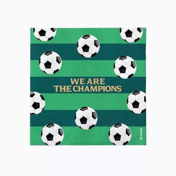 Focis 'We are the champion' szalvéták 20db-os