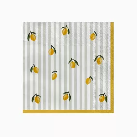 Citrom mintás 2 rétegű szalvéta 33×33 cm 20 db-os