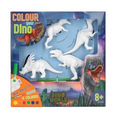 Dino World Készítsd el és színezd ki a dinódat - DIY