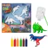 Dino World Készítsd el és színezd ki a dinódat - DIY