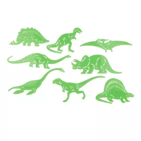 Dino World Sötétben világító matrica