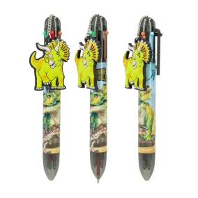 Dino World Hatszínű golyóstoll
