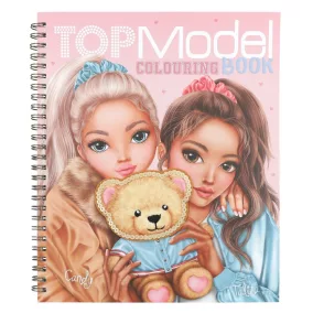 TOPModel Színező és matricás album - Team Teddy