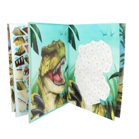 Dino World - Számos matricázó könyv