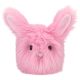 Fluffy bolyhos nyuszi - pink