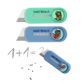 Dino World Radír Kis Vágószerszám Formában