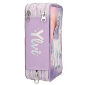 Ylvi 3 emeletes töltött tolltartó - Unikornis