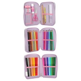 Ylvi 3 emeletes töltött tolltartó - Unikornis