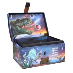 Dino World Kincsesláda számkóddal és hanggal