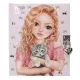 TOPModel titkos napló lakattal - Kitty and Doggy lila