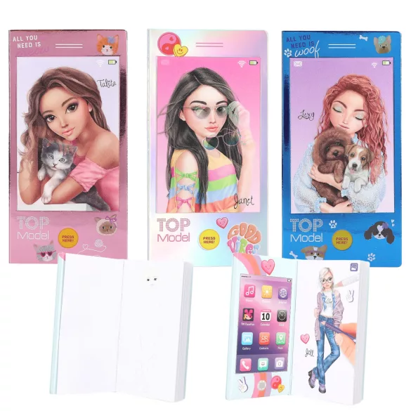 TOPModel Mini kifestőkönyv zenével