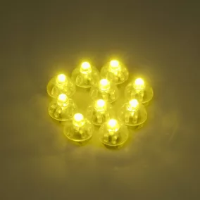 Melegfehér LED-fény lufikhoz - 10 db