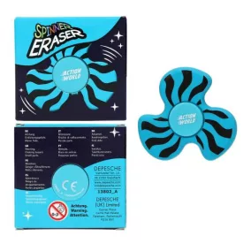 Adventure World pörgethető fidget spinner radír
